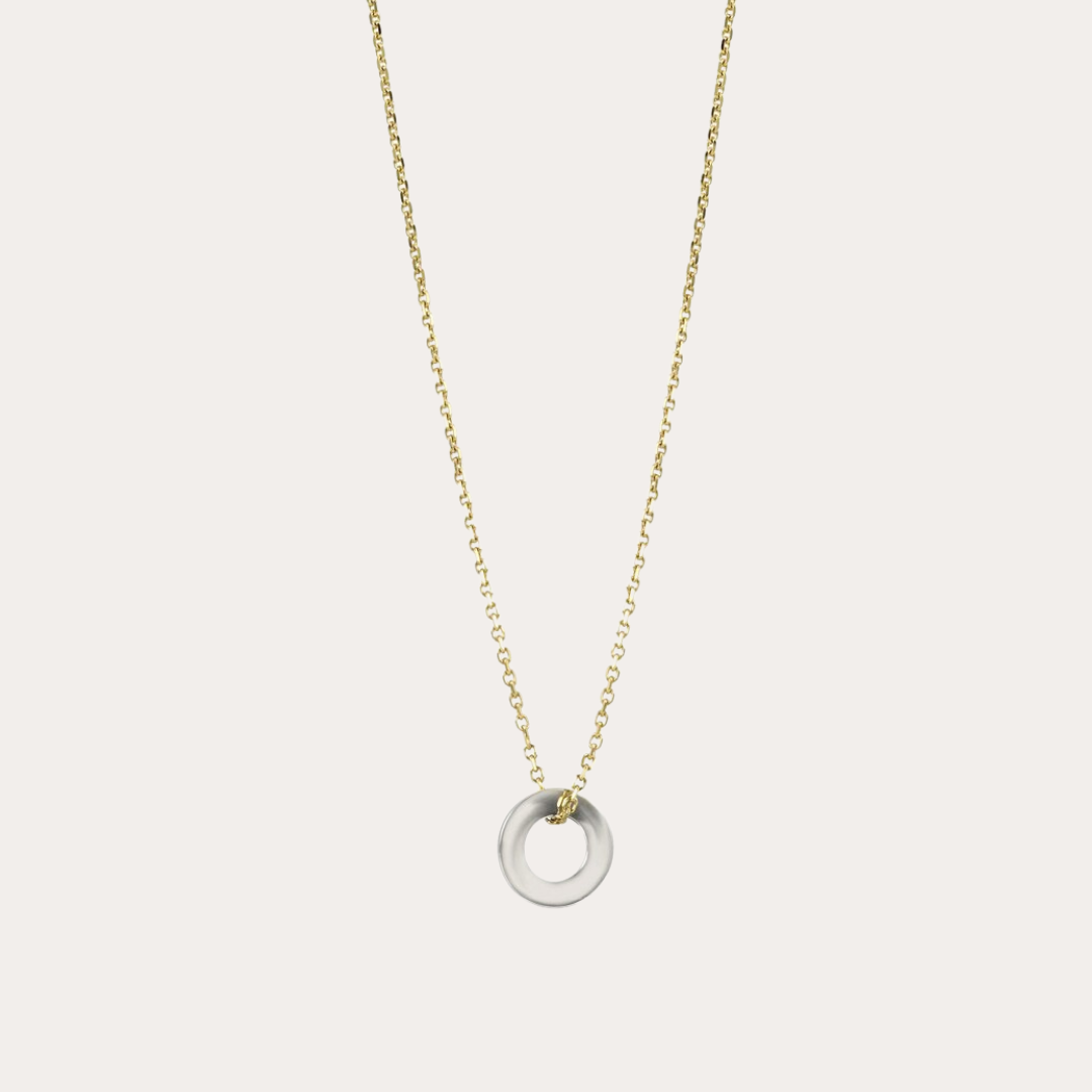 Two Tone Loop Necklace