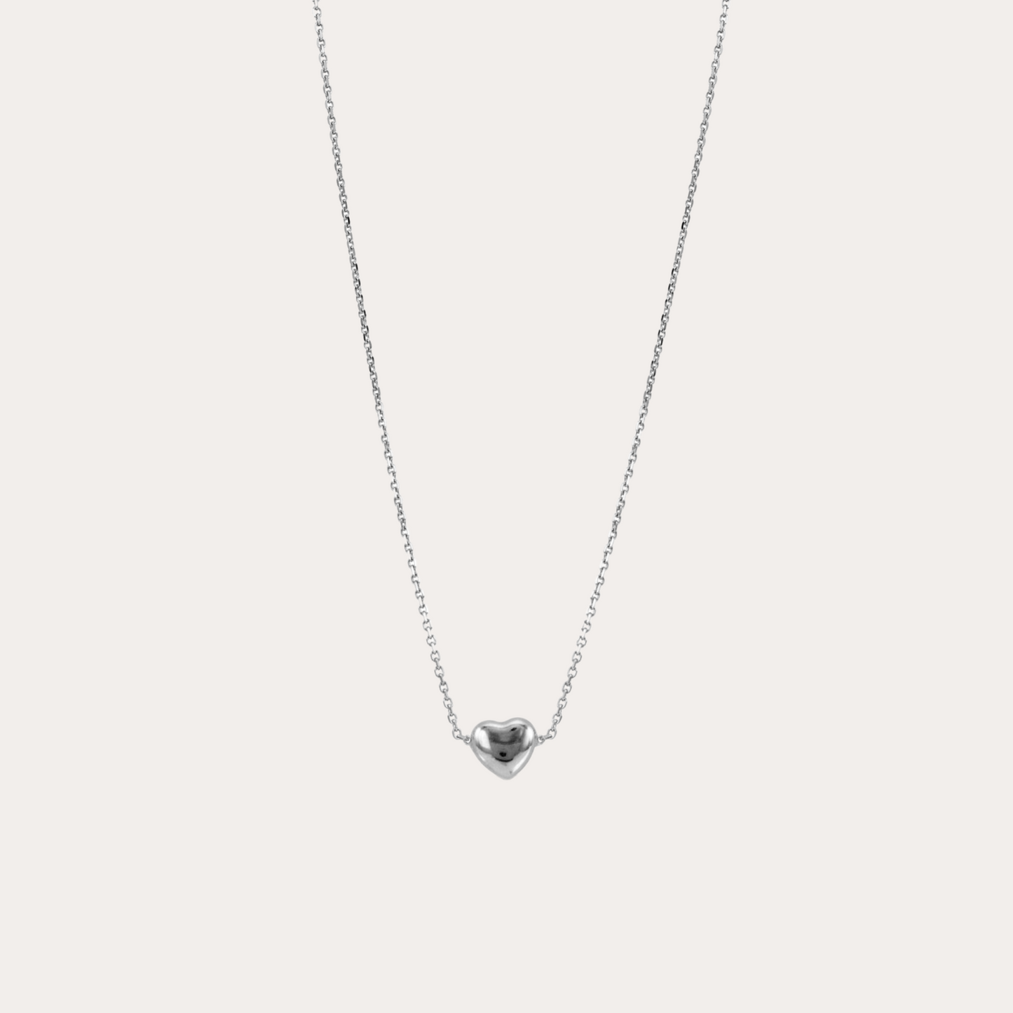 Solid Heart Necklace