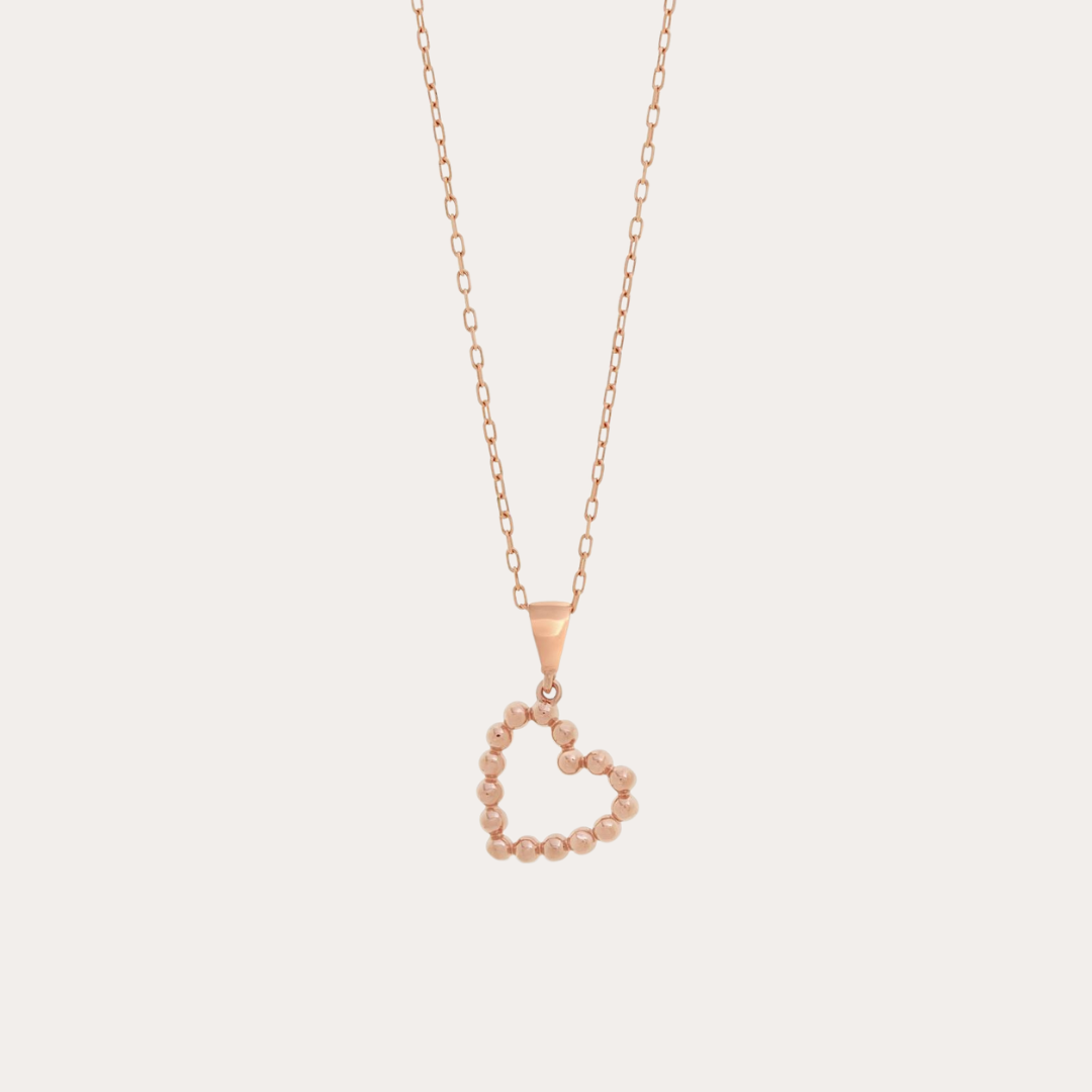 Beaded Heart Necklace