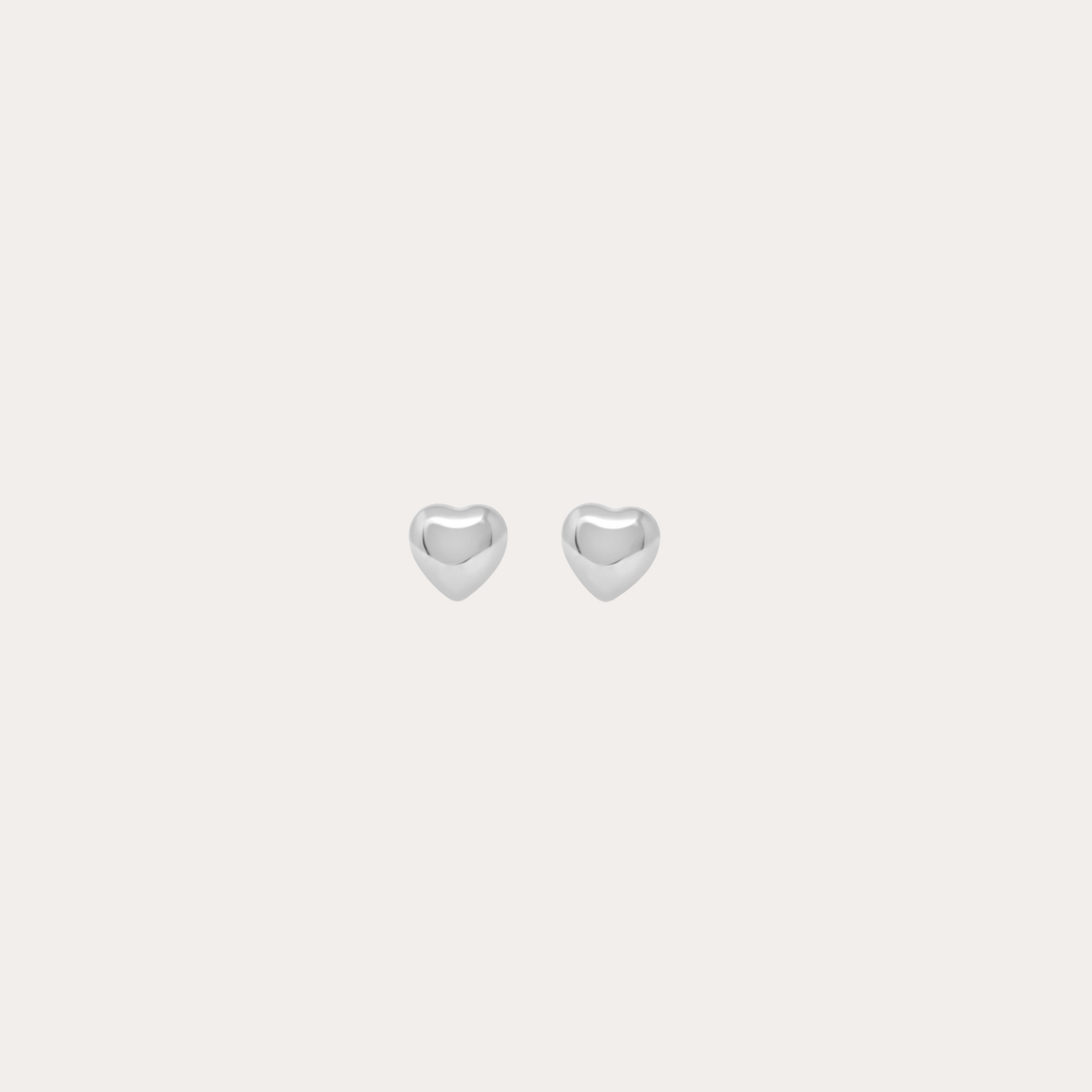 Heart Stud Earrings