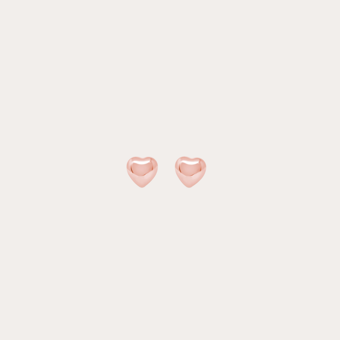Heart Stud Earrings