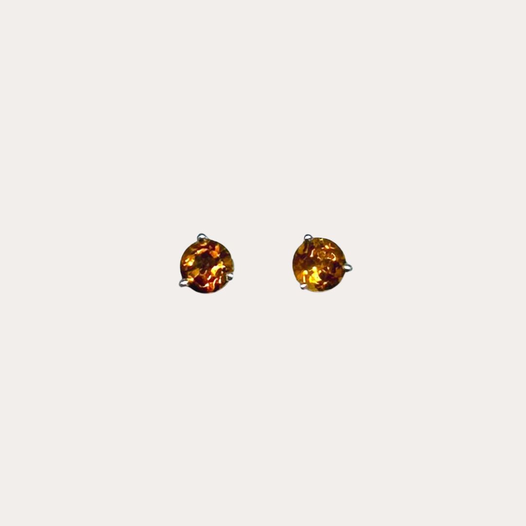 Citrine Studs