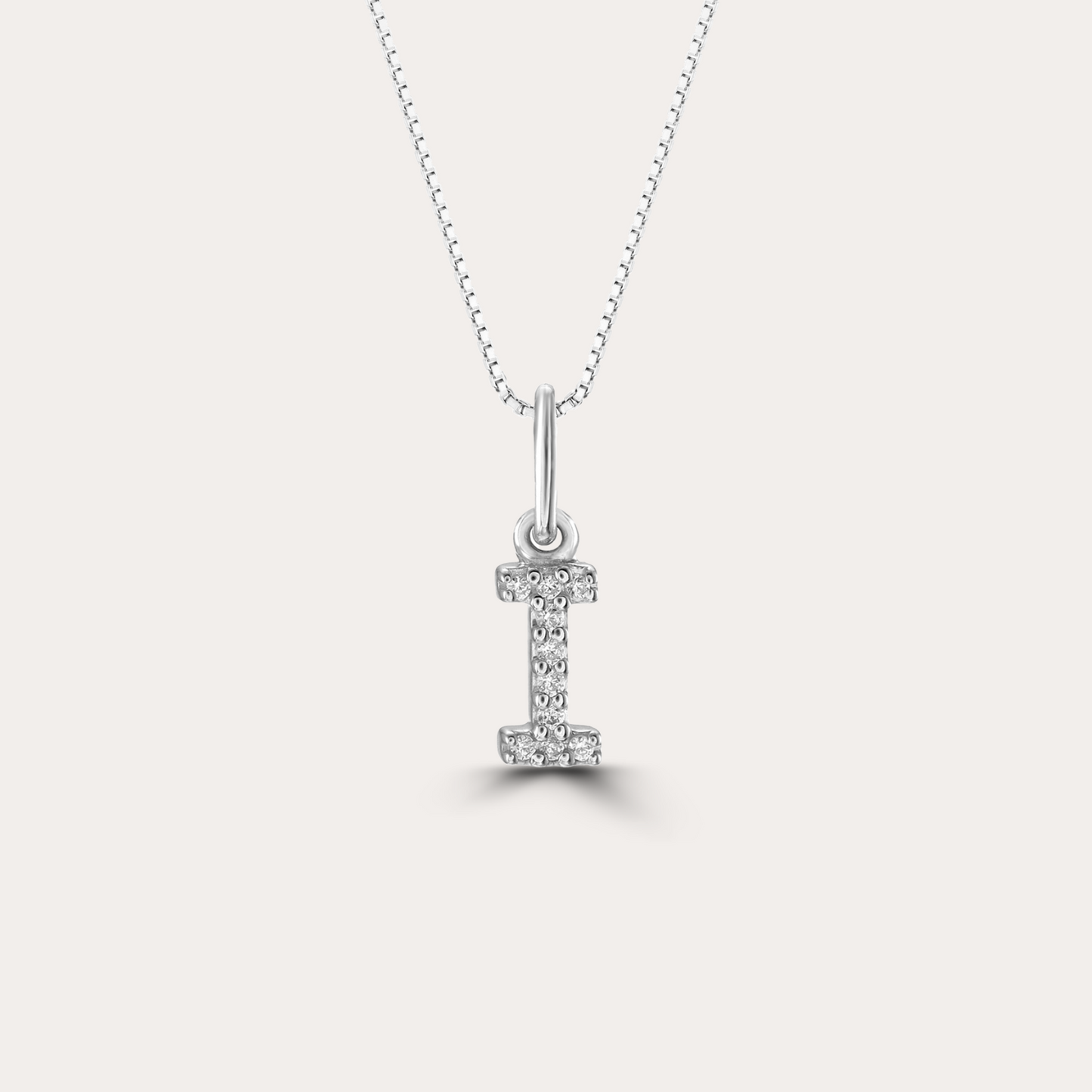 Diamond Initial Necklace