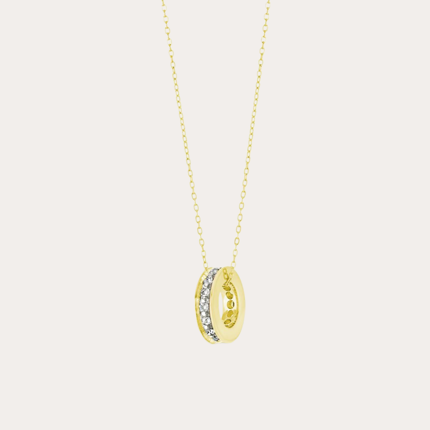 Diamond Loop Necklace