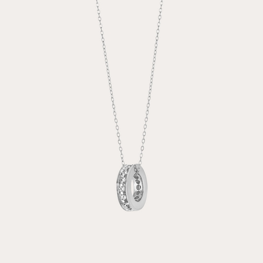 Diamond Loop Necklace