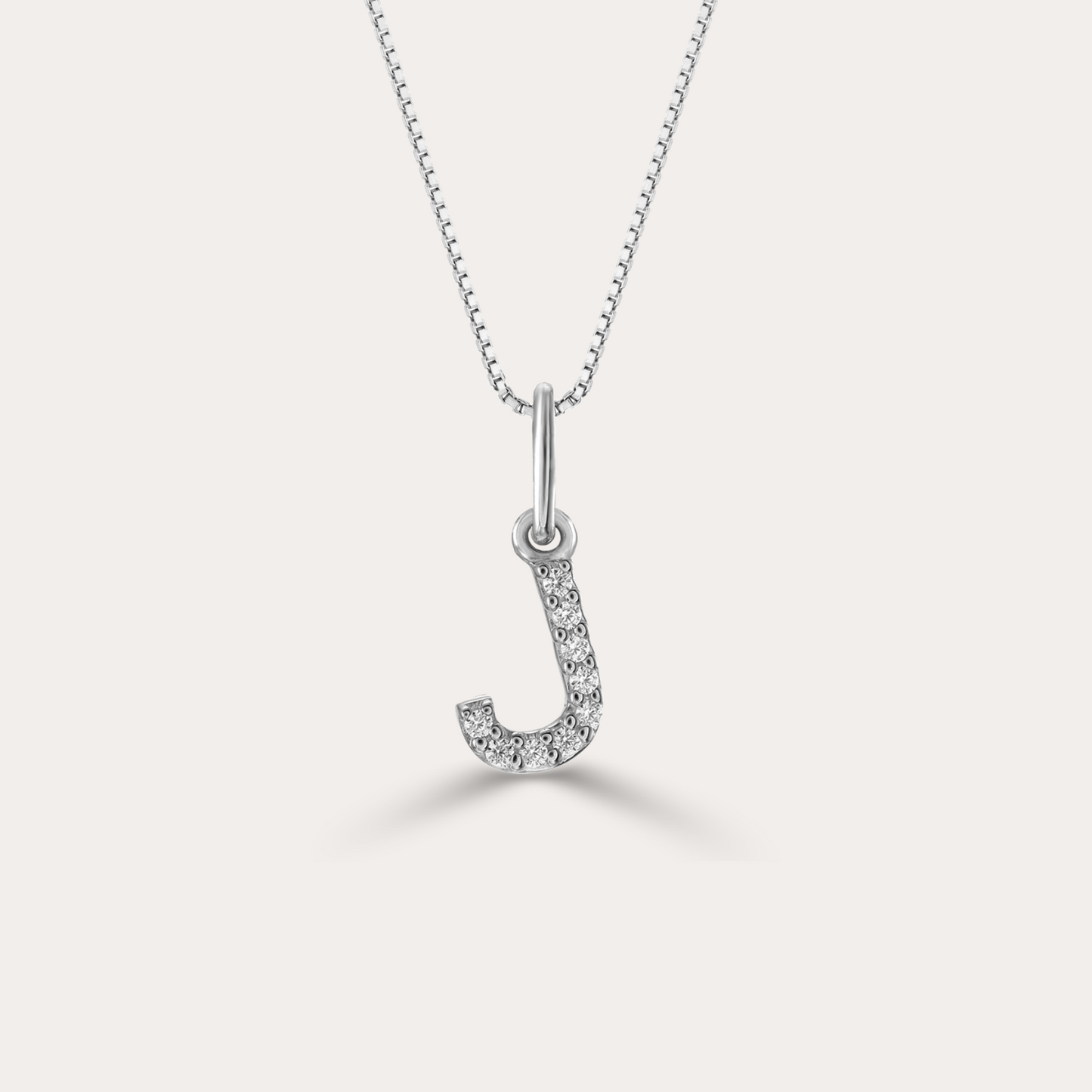 Diamond Initial Necklace